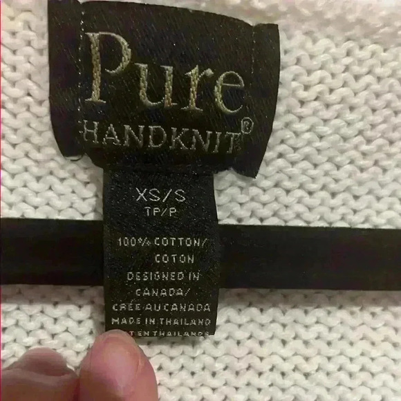 Pur White Button-Up Sweater - Picture 2 of 6